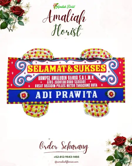 Papan Bunga Ucapan Selamat Togeme